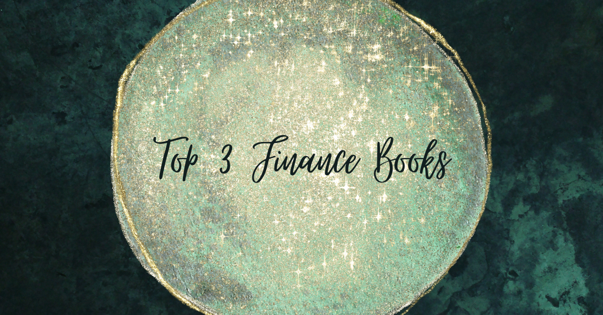Top 3 Finance Books