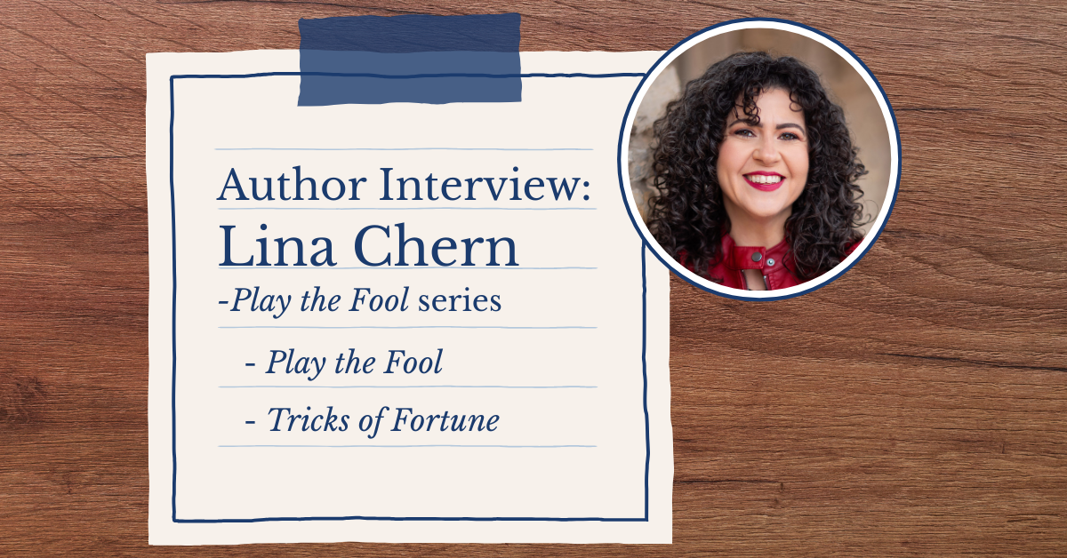 headshot of author Lina Chern, author of ‘Play the Fool’ and ‘Tricks of Fortune’