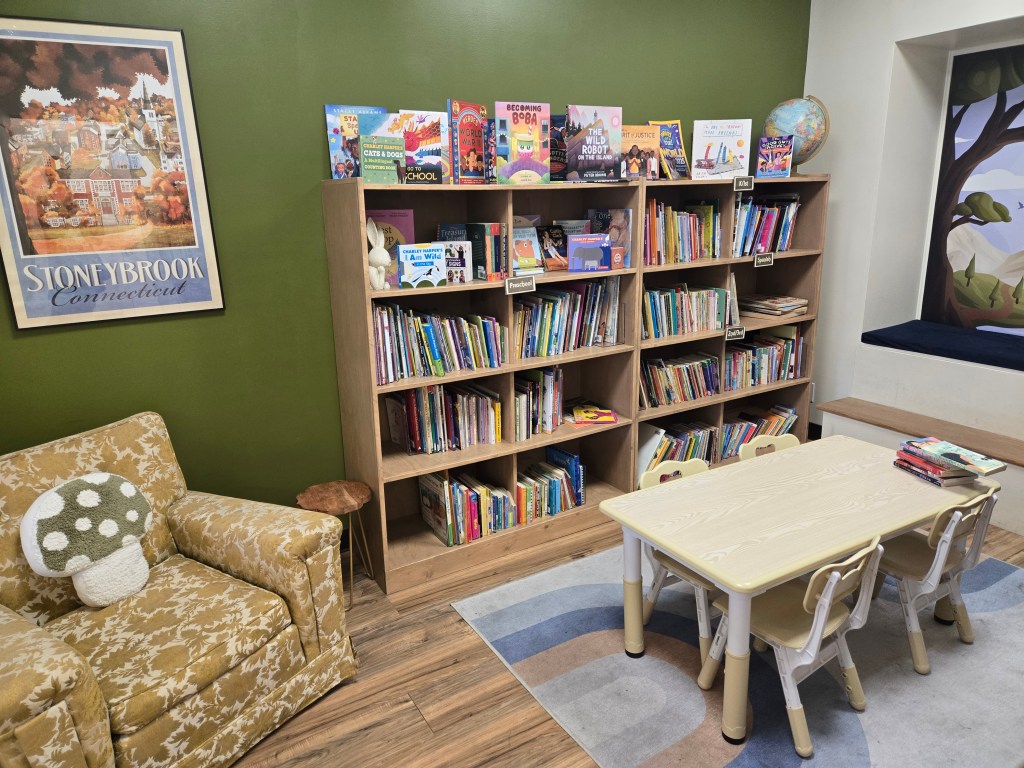 children’s room in The Next Chapter bookstore Jasper, IN Indiana