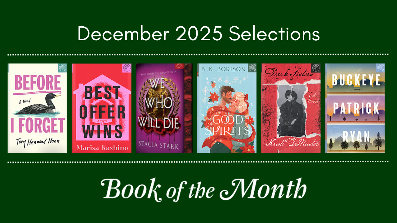 BOTM December 2025 Selections